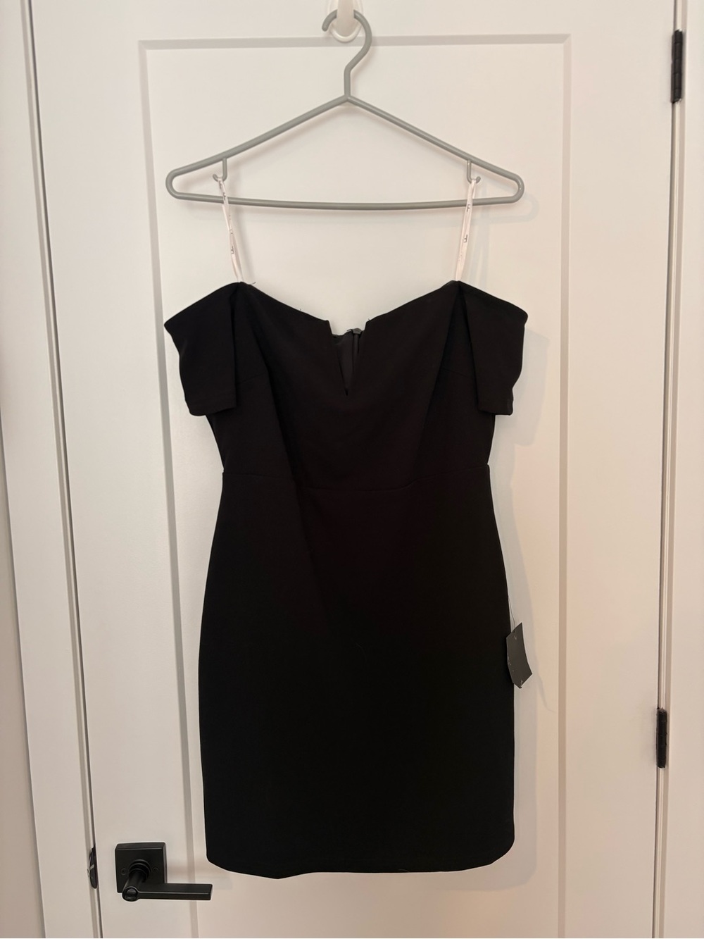 Lulu's Black Off-the-Shoulder Dress